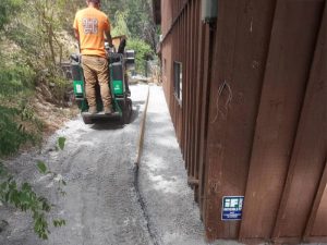 walkway install